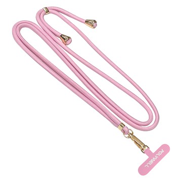 POLYWELL 寶利威爾 手機掛繩吊繩夾片組 PW15-T96-A361  粉紅色  1條