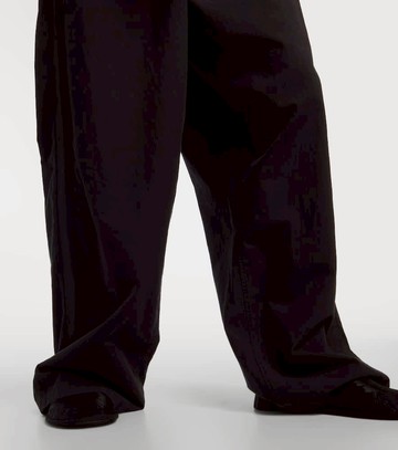 The Row Hubert cotton wide-leg pants
