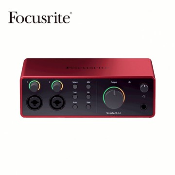 Focusrite Scarlett 4i4 錄音介面 第四代【敦煌樂器】