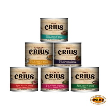 紐西蘭 CRIUS 克瑞斯 無穀貓咪主食罐【24罐組】90g 175g 主食貓罐 貓罐頭