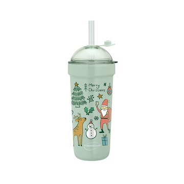 THERMOcafe 吸管保溫杯900ml-聖誕節(TCBT-900CM-LG)