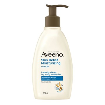 Aveeno 燕麥高效舒緩保濕乳 無香  354ml  1瓶
