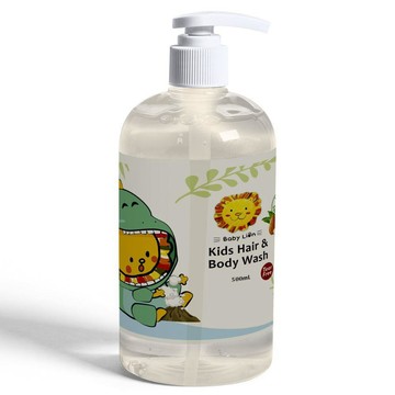 獅子寶寶兒童2in1洗髮沐浴露500ml