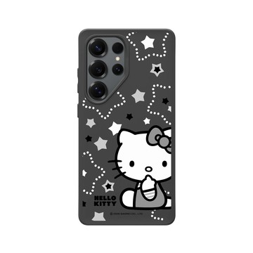 Galaxy S25 Ultra SolidSuit 黑 - 三麗鷗-Hello Kitty - 簡約系列-星光閃爍