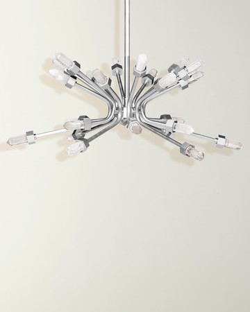 Quartz Burst Chandelier