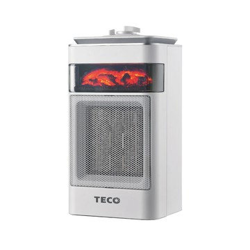 TECO 3D擬真火焰PTC陶瓷電暖器/暖氣機(XYFYN4001CBW)