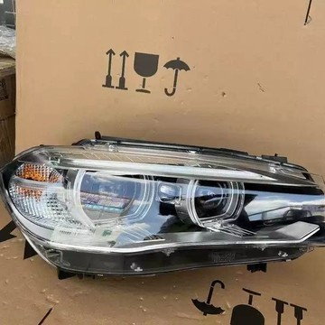 (質量保固）適用于14-18款BMW x5 x6 f15 f16原廠大燈總成日行燈配件