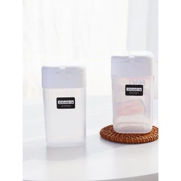 日本LEC廚房粉末收納防潮帶蓋撒粉瓶生粉調料罐帶蓋孜然胡椒粉瓶