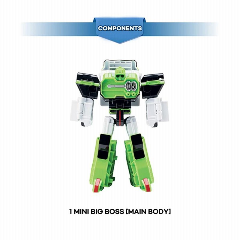 トボットV ビッグボス G〓neric トボットV ミニビッグボス 変身ロボット アクション