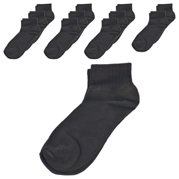 MI MI LEO 小資中性襪 短筒 12雙  黑色  20~30cm