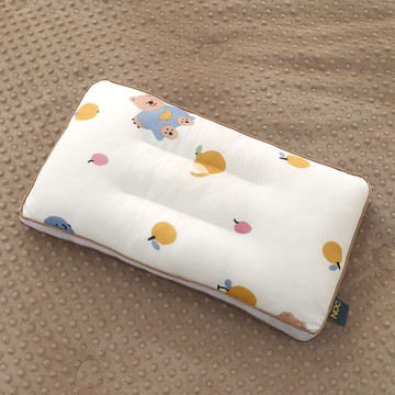 DON 韓系針織舒眠荳點兒童枕-果香森森(28×48cm)