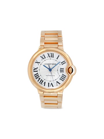 Cartier - Ballon Bleu 36mm - unisex - 18kt Rose Gold - One Size - White