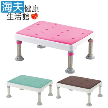 海夫健康生活館 HEF 日本 高度可調 防滑沐浴椅 M型_HEFR-94-96