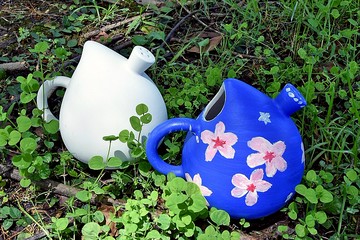 陶博館-DIY手作豬鼻子澆花器