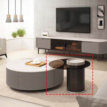 朱莉亞岩板小茶几