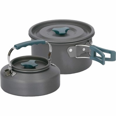 BBQ、キャンプセット。 クッカーセット ソロ ケトル ソロキャンプ クッカー アウトドア