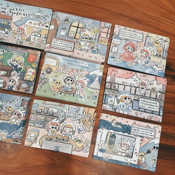 插畫語錄明信片POSTCARD_第二彈