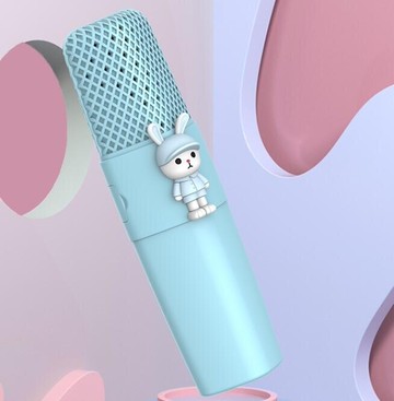 樂天精選 容咪頭無線麥克風4D環紙繞聲獨特卡通萌寵造型兒童話筒音響