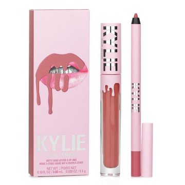 Kylie By Kylie Jenner 啞光唇妝組合:啞光唇彩3毫升+ 唇線筆1.1克 - # 301 Angel2pcs