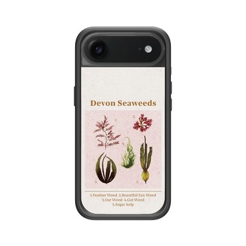 iPhone Air Mod NX -邊框背蓋組合 (相機按鈕) 黑 - The Seaweed Studio - 德文郡・海藻海報