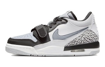 JORDAN LEGACY 312 LOW WHITE BLACK GREY GS