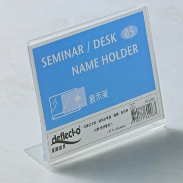 Deflect-o L型標示牌 #7CL005 　