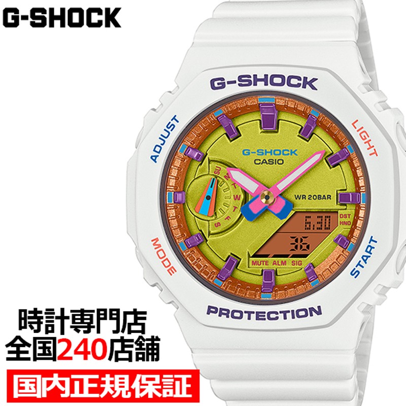 G-SHOCK Gショック ミッドサイズ オクタゴン GMA-S2100BS-7AJF メンズ