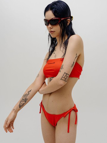 ORG SOLID BIKINI [RED]