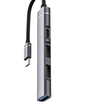 批發typec轉USB3.0擴展器HUB分線器typec擴展塢PD充電OTG轉接線【宜家良品百貨】