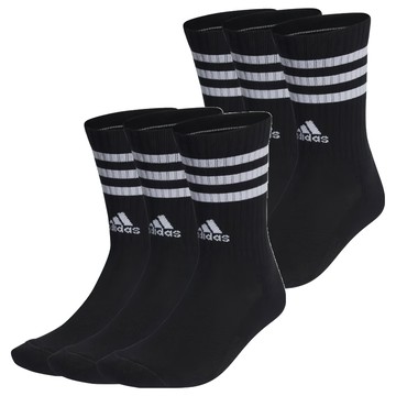 adidas 愛迪達 3S C SPW CRW 襪子 3雙  XL  黑色