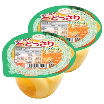 Tarami 達樂美 果凍杯 什錦水果  230g  2個