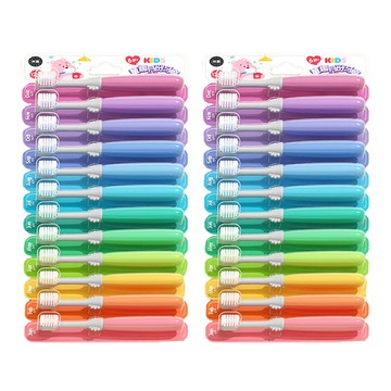 愛北鼻 月份牙刷 翅膀款  翅膀  12支  2組