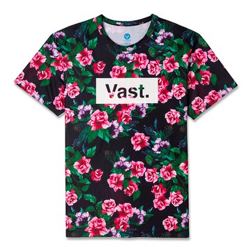 VAST Floral 衝浪上衣