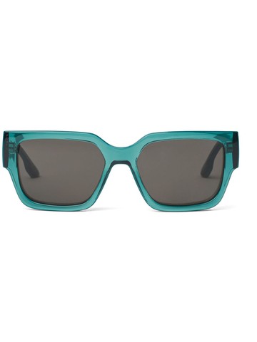 Karl Lagerfeld - Karl Logo translucent rectangle-frame sunglasses - men - Cellulose Propionate/Plastic - One Size - Blue