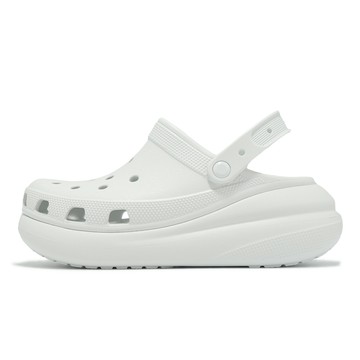 Crocs 洞洞鞋 洞洞鞋 Crush Clog 男鞋 女鞋 泡芙克駱格 月光灰 厚底 增高 休閒鞋 卡駱馳 2075211NK