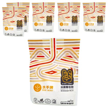 聯華製粉 BLUE JACKET 水手牌 法國麵包粉  1kg  6包