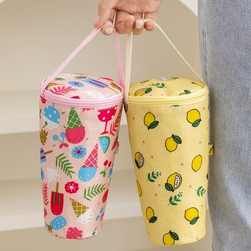 保冰保溫飲料手提杯套 台灣現貨 台灣出貨（蝦皮代開發票）【E 1-1】