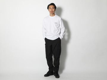 SP Camping Club 長袖T恤 白色