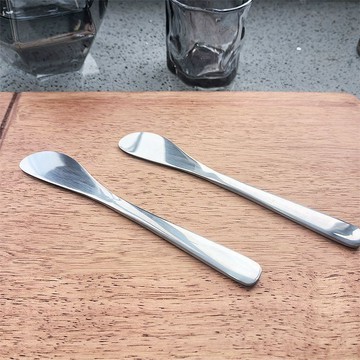 ✨台灣熱賣✨ 不銹鋼新款餃子餛飩食品級挑餡挑陷板工具專用餡料加厚壓舌板神器