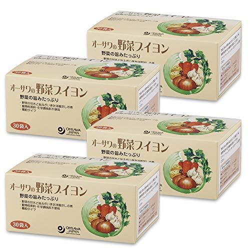 オーサワの野菜ブイヨン 150g(5g×30包)×4個　　　　　　　　　　JAN:4932828023540