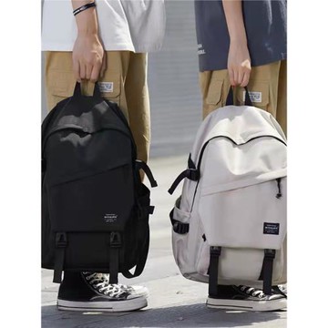 法國ZAMP雙肩包大容量休閑旅行電腦背包日系簡約初高中大學生書包