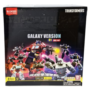 BLOKEES 布魯可 變形金剛 可動積木公仔群星版第一彈 9入  1盒