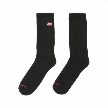 New Balance 休閒襪 黑 刺繡logo 中筒襪 長襪 襪子 NB 單雙入 LAS51261BK