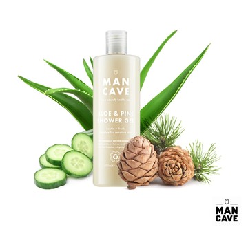 Man Cave Inc. Aloe & Pine Shower Gel松木蘆薈沐浴精(500ml)