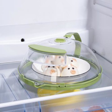 微波爐專用加熱蓋創意注水保濕家用耐高溫防油濺透明剩飯菜碗罩子