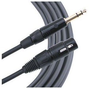 モガミ Mogami Gold Studio 4"""" TRS-Female XLR Cable 10 Foot アクセサリー