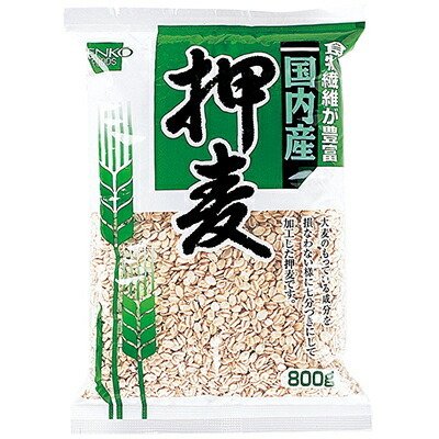 健康フーズ 押麦 800g