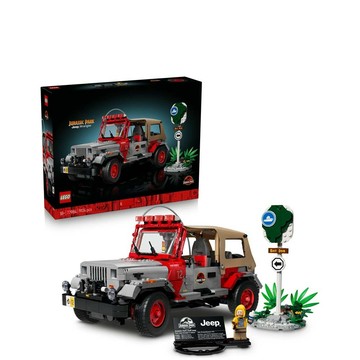 LEGO 侏羅紀世界系列 77984 Jurassic Park Jeep Wrangler(恐龍 玩具積木 汽車模型 禮物 收藏品)