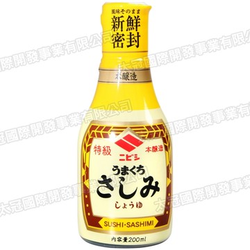特級生魚片專用醬油(200ml)