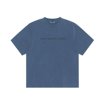 韓國 ept 水洗 CLASSIC LOGO TEE 藍 - 1(W)